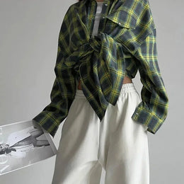 Amelia Classic Plaid Shirt