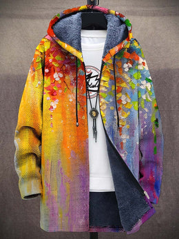 Solstice | Artful Hooded Cardigan