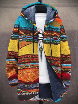 Solstice | Artful Hooded Cardigan