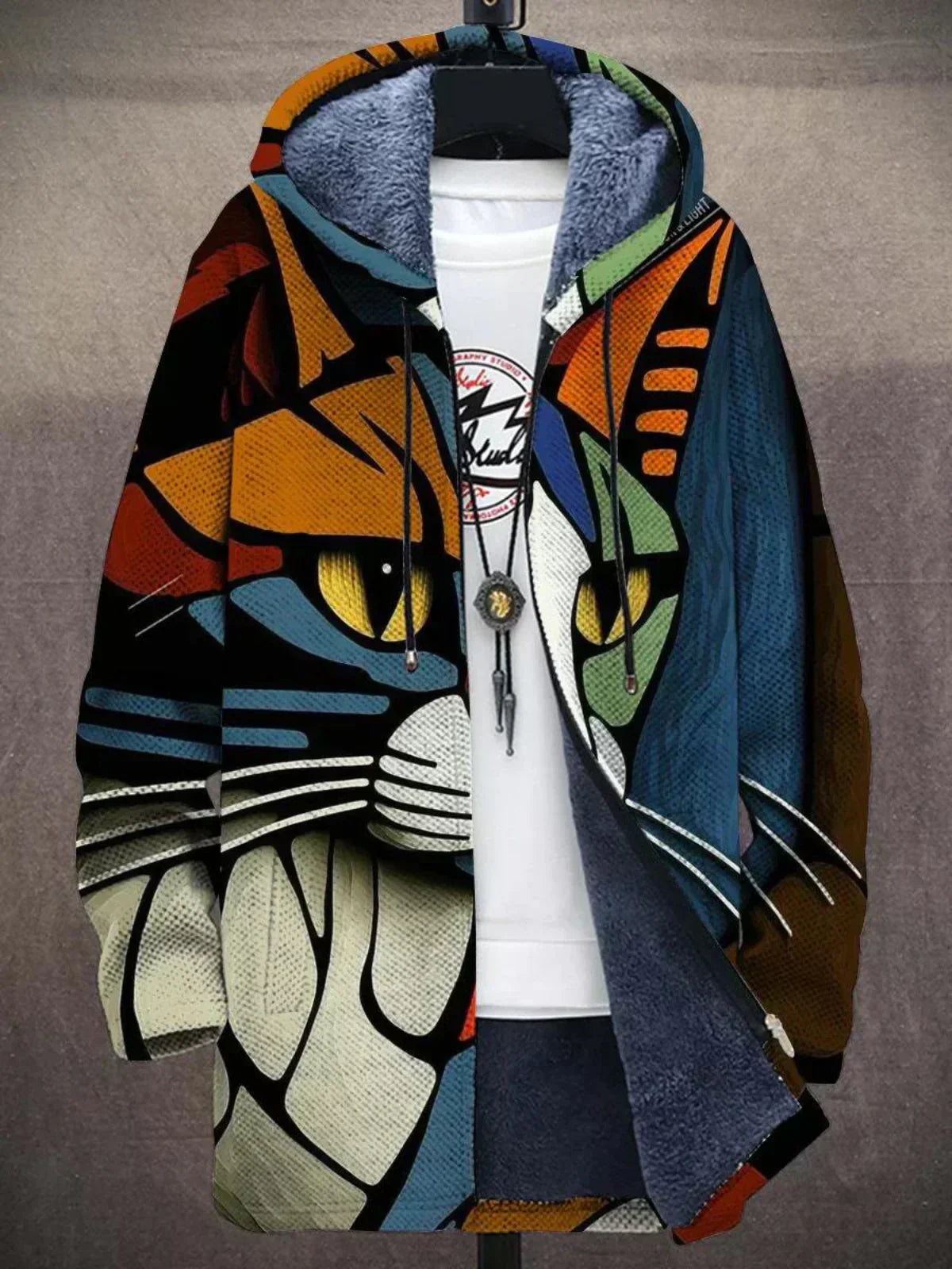 Solstice | Artful Hooded Cardigan