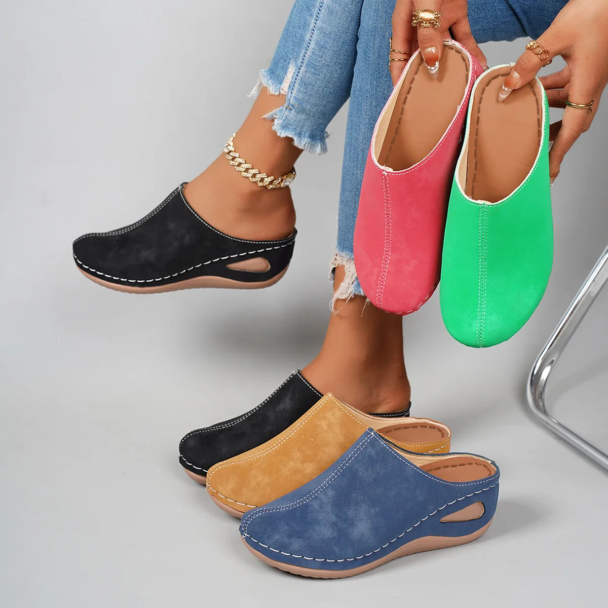 Montmartre Parisian Comfort Wedges