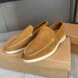 For Cross-Border Foreign Trade New European American Mens Casual Loafers Matte Upper Rubber Outsole Lightweight Autumn
