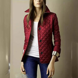 Sophia Quilted Cotton-Blend Jacket