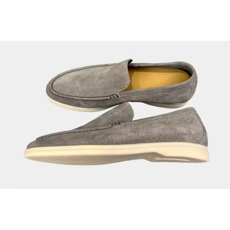 For Cross-Border Foreign Trade New European American Mens Casual Loafers Matte Upper Rubber Outsole Lightweight Autumn