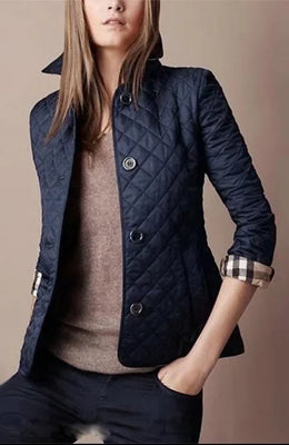 Sophia Quilted Cotton-Blend Jacket