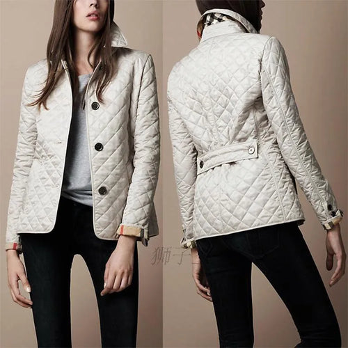 Sophia Quilted Cotton-Blend Jacket