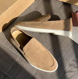 For Cross-Border Foreign Trade New European American Mens Casual Loafers Matte Upper Rubber Outsole Lightweight Autumn