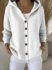 Rue Montaigne Hooded Knit Cardigan