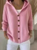 Rue Montaigne Hooded Knit Cardigan
