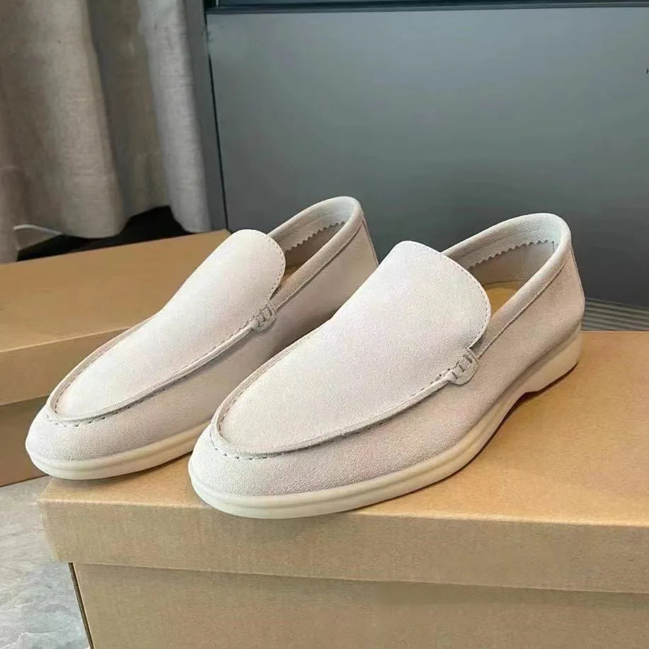 For Cross-Border Foreign Trade New European American Mens Casual Loafers Matte Upper Rubber Outsole Lightweight Autumn
