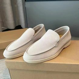 For Cross-Border Foreign Trade New European American Mens Casual Loafers Matte Upper Rubber Outsole Lightweight Autumn