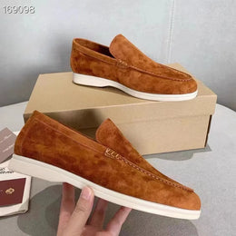 For Cross-Border Foreign Trade New European American Mens Casual Loafers Matte Upper Rubber Outsole Lightweight Autumn