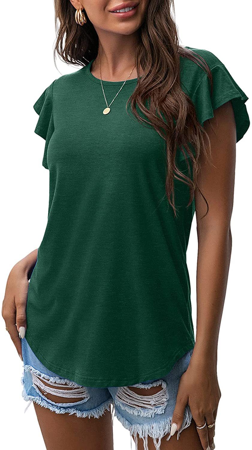 The Marisol Ruffle Sleeve Top