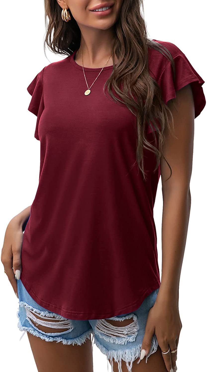 The Marisol Ruffle Sleeve Top