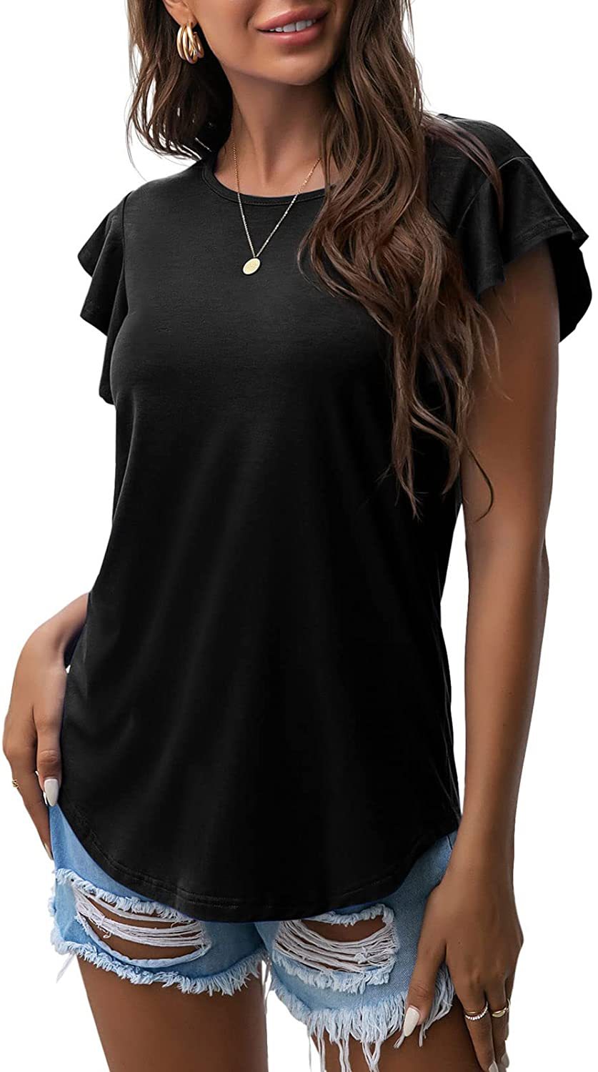 The Marisol Ruffle Sleeve Top