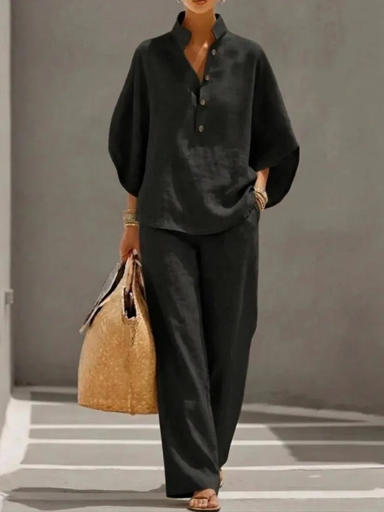 Flowy Linen 2 Piece Set