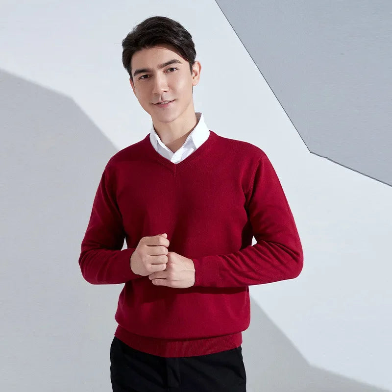 Hamburg Cashmere V Neck Cardigan