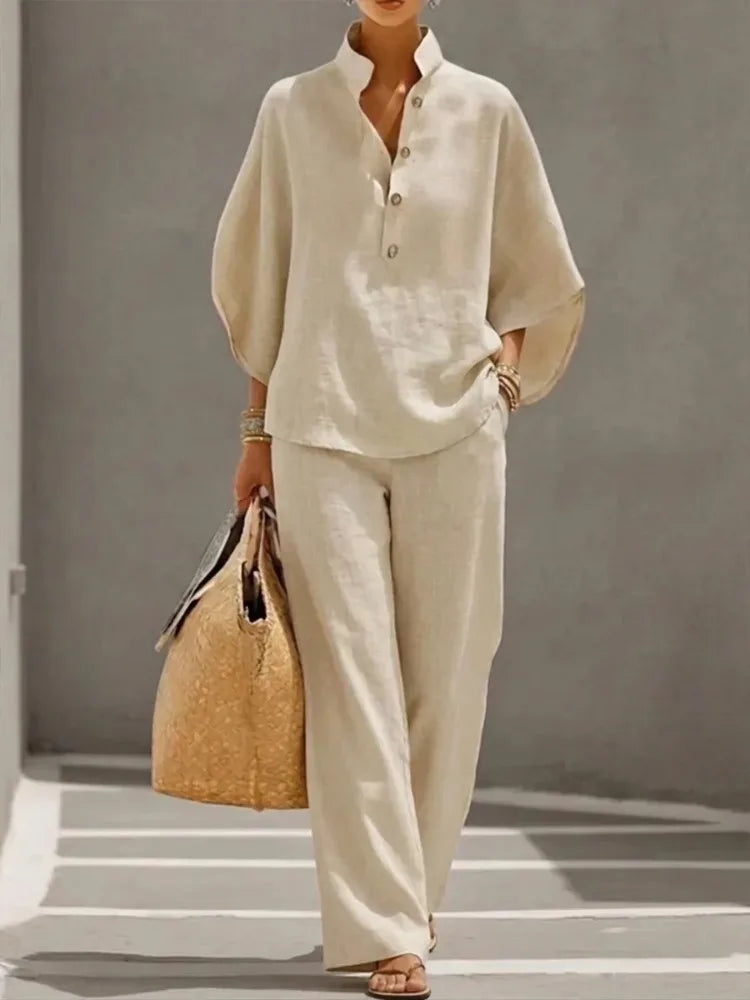 Flowy Linen 2 Piece Set