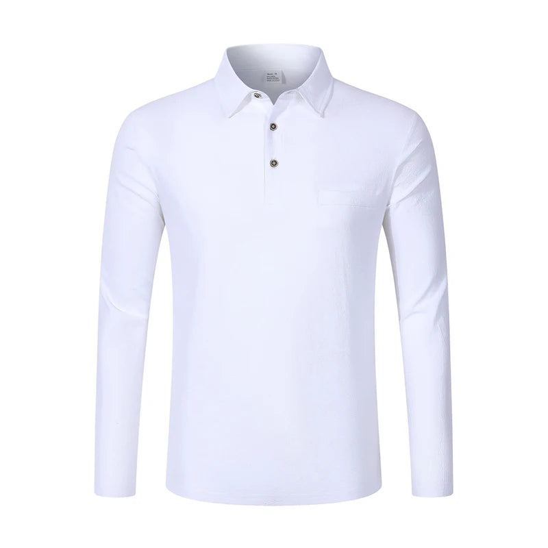 Men's Casual Soft Lightweight Linen Cotton Lapel Shirt Spring Autumn Loose Solid Color Fashion Decorative Flap Top