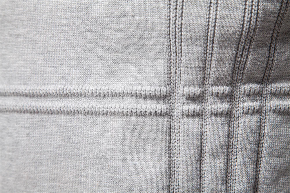 2025 Autumn Winter New Fashion Men's Solid Color O-neck Long Sleeve Casual Trendy Knitted Sweaters Male Clothes Pullover Tops