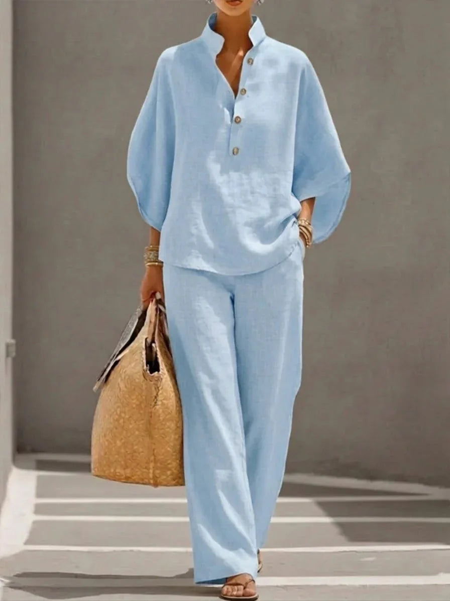 Flowy Linen 2 Piece Set