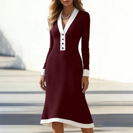 Elodie Contrast Dress