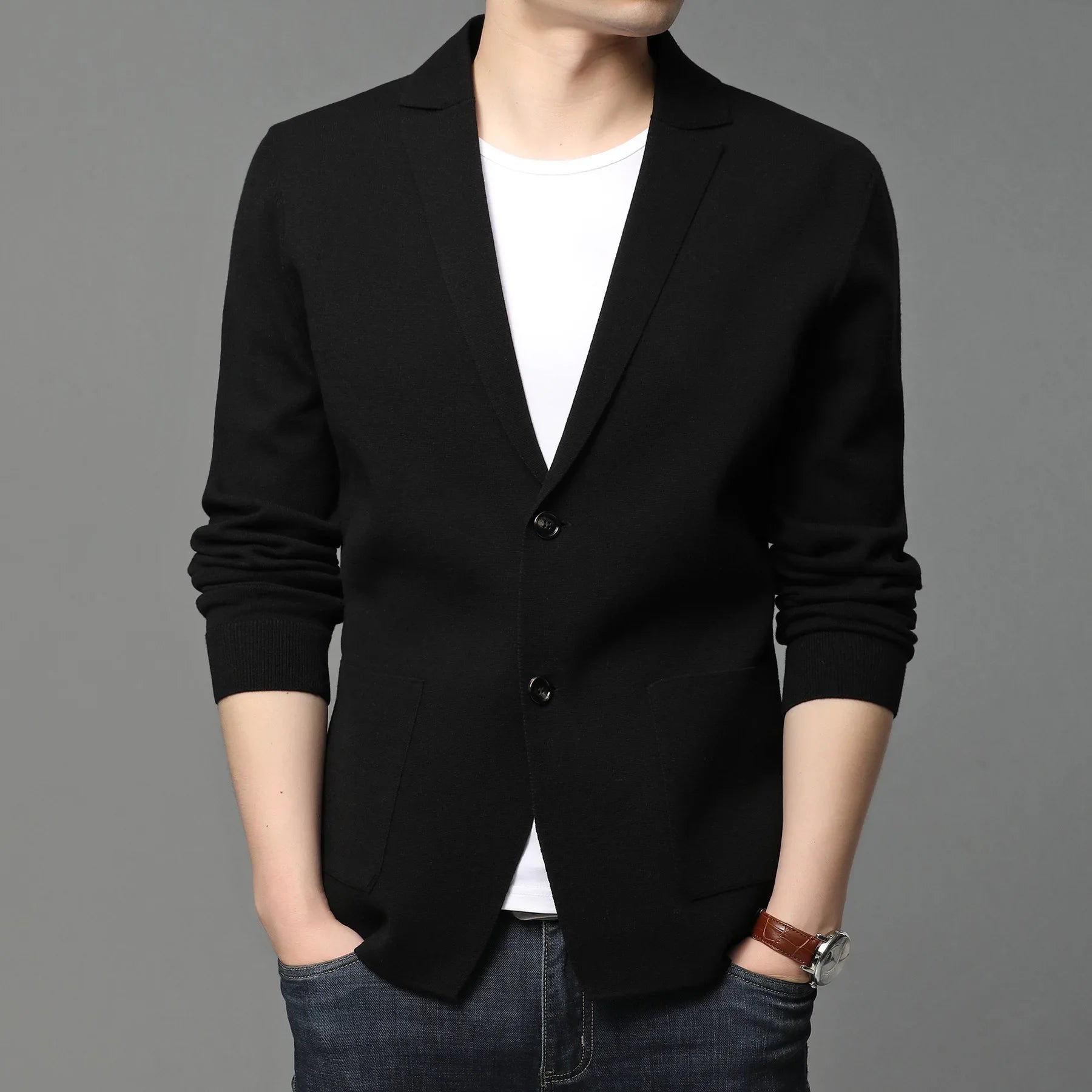 Wool Blend Cardigan