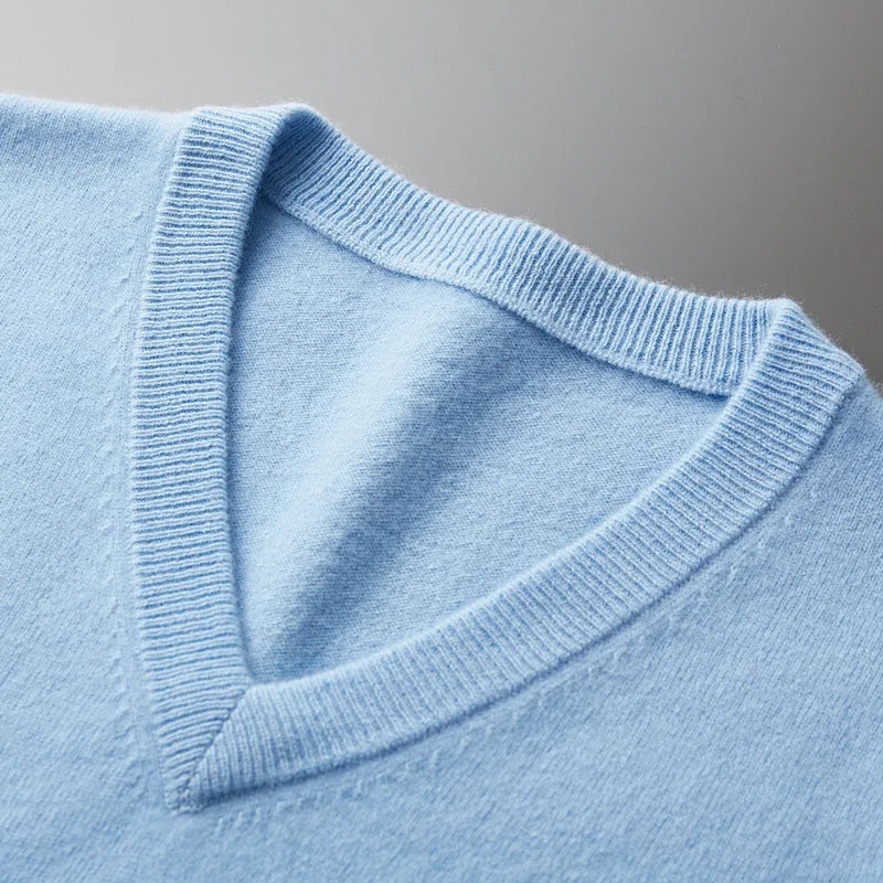 Hamburg Cashmere V Neck Cardigan
