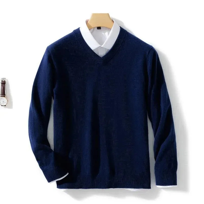 Hamburg Cashmere V Neck Cardigan