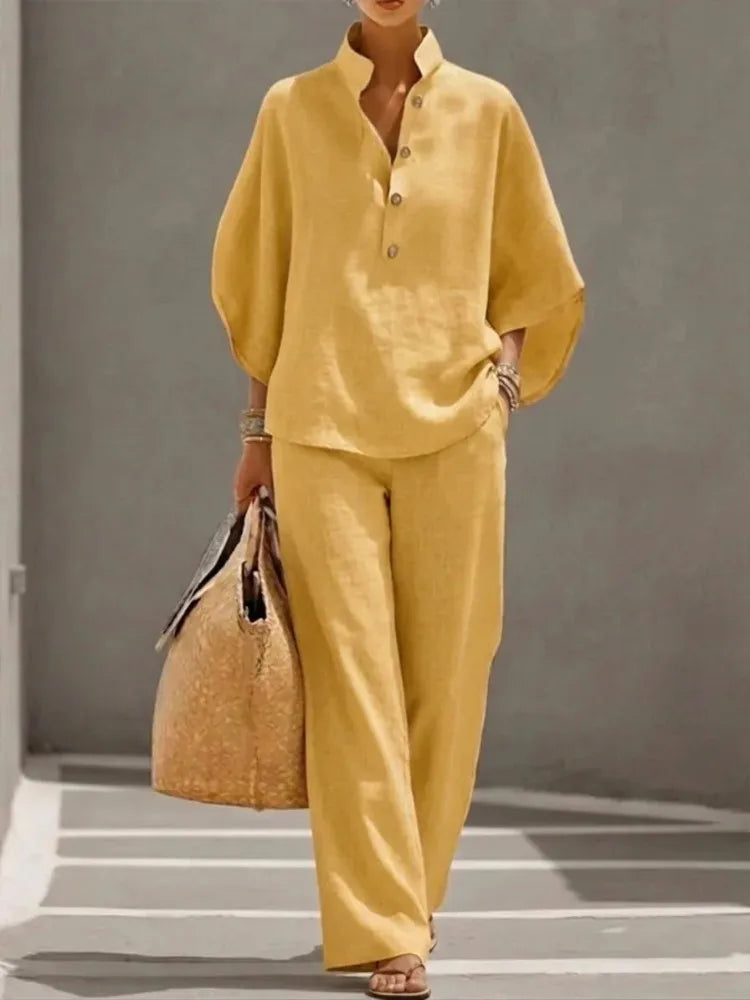 Flowy Linen 2 Piece Set