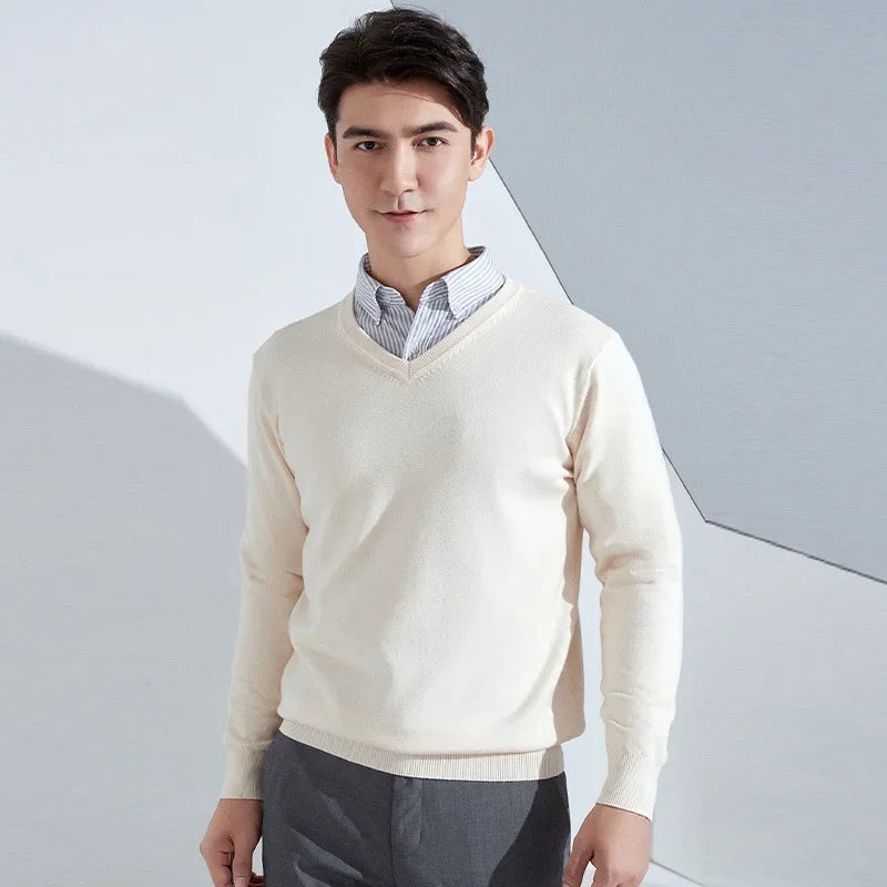 Hamburg Cashmere V Neck Cardigan
