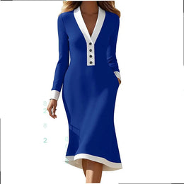 Elodie Contrast Dress