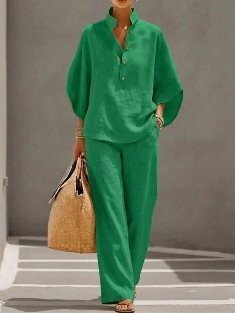 Flowy Linen 2 Piece Set