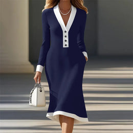 Elodie Contrast Dress