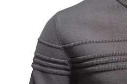 2025 Autumn Winter New Fashion Men's Solid Color O-neck Long Sleeve Casual Trendy Knitted Sweaters Male Clothes Pullover Tops