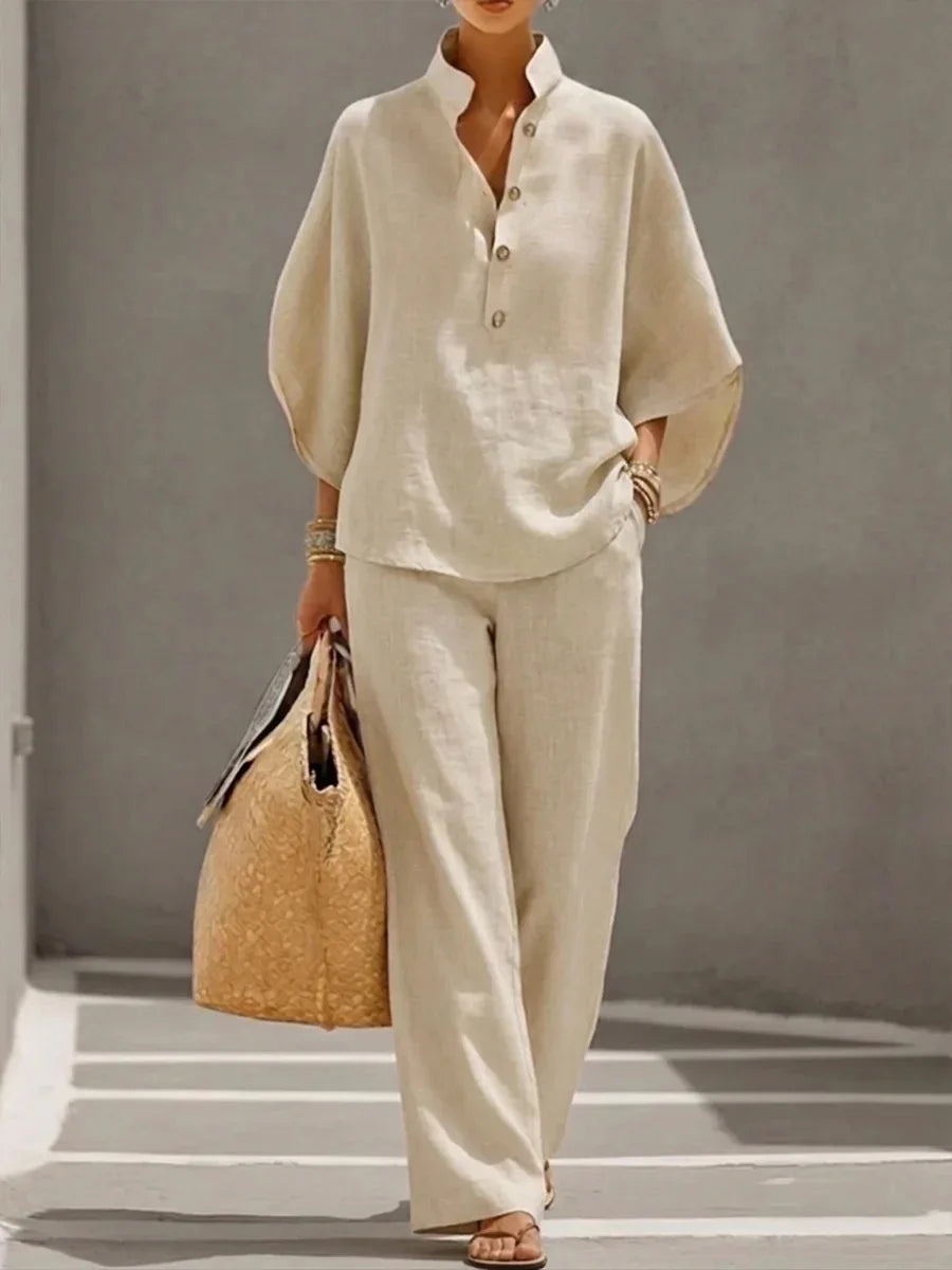 Flowy Linen 2 Piece Set