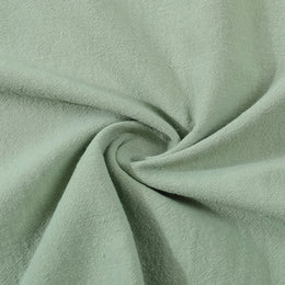 Men's Casual Soft Lightweight Linen Cotton Lapel Shirt Spring Autumn Loose Solid Color Fashion Decorative Flap Top