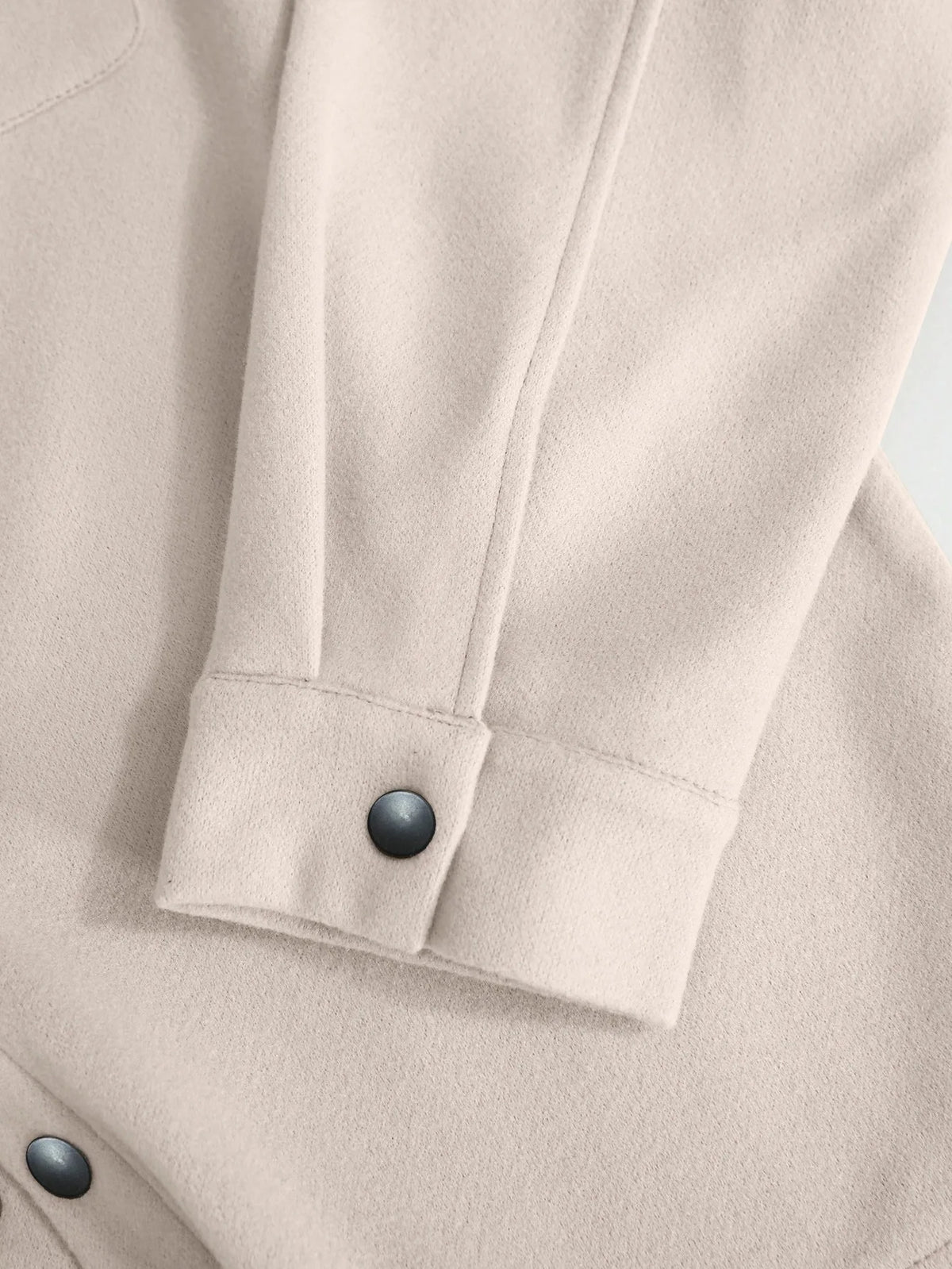 Autumn Winter Men Lapel Woolen Jacket Casual Business Style Loose Warm Thick Outerwear Daily Commute Fashion Sport Coat For Men