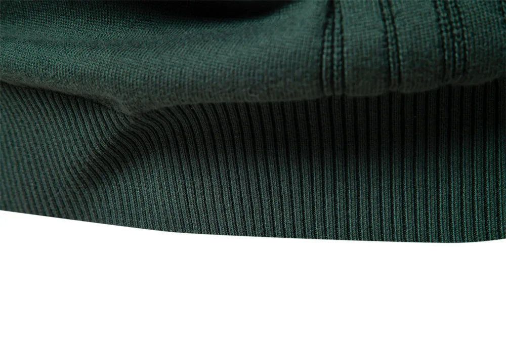 2025 Autumn Winter New Fashion Men's Solid Color O-neck Long Sleeve Casual Trendy Knitted Sweaters Male Clothes Pullover Tops