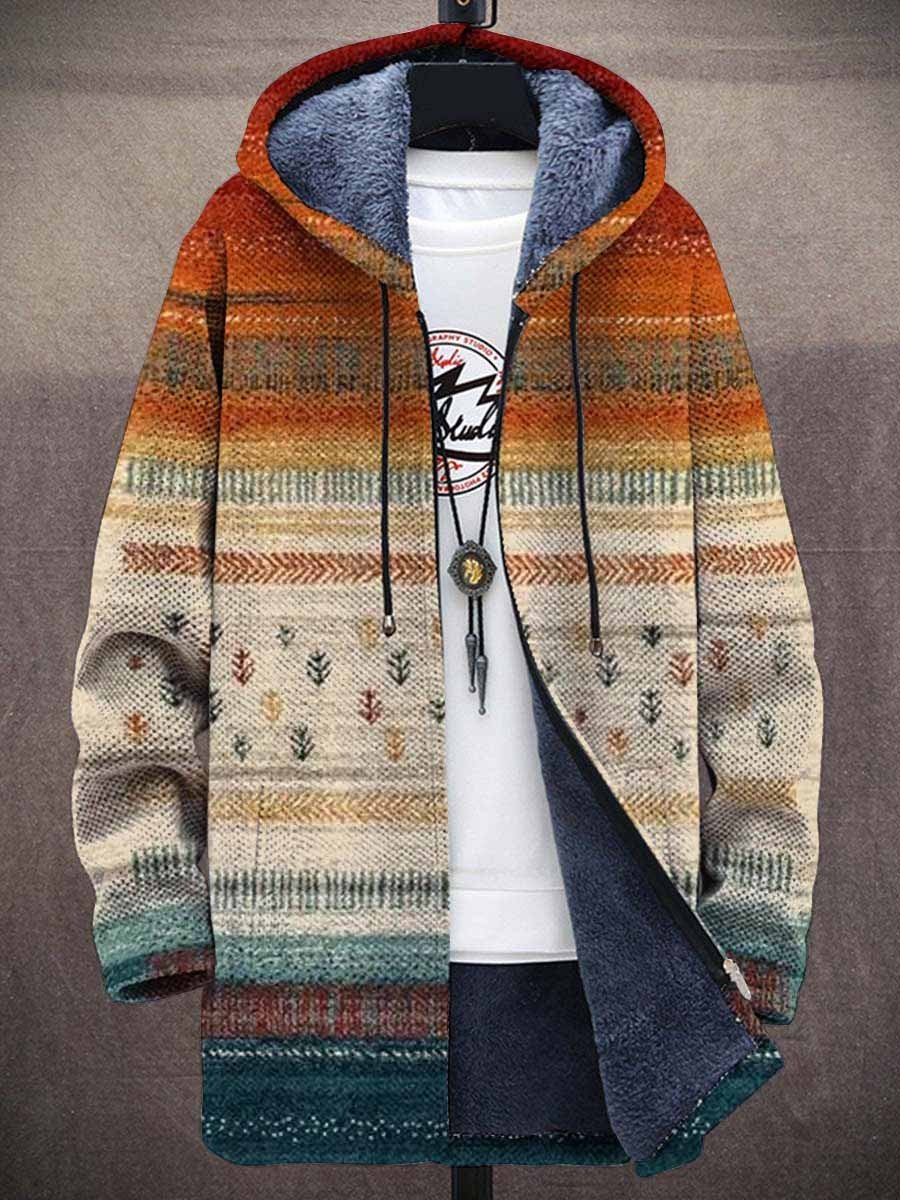 Solstice | Artful Hooded Cardigan